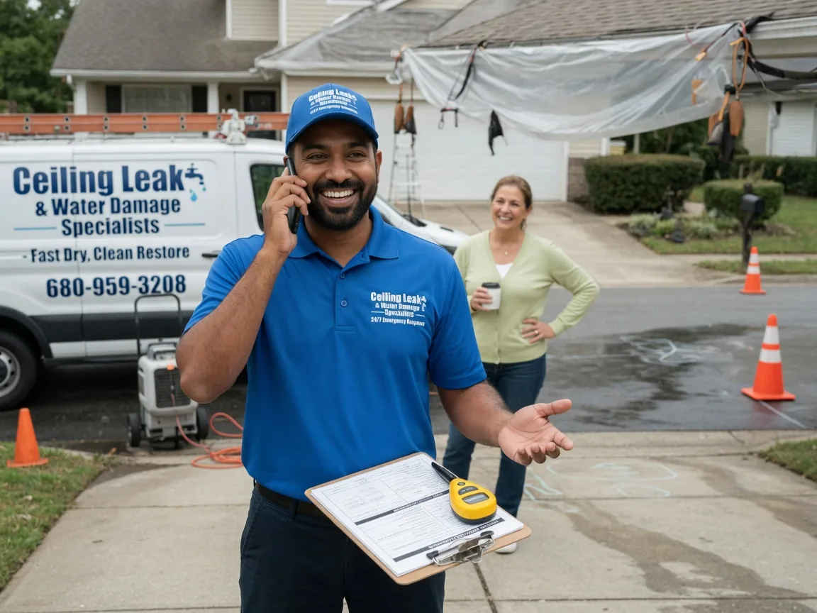 Ceiling Leak Cleanup Vida, OR FAQs